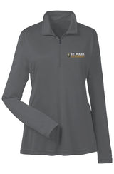 St. Mark Catholic Ladies' Performance Quarter Zip Pullover