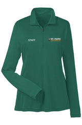 St. Mark Catholic Ladies' Performance Quarter Zip Pullover