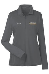 St. Mark Catholic Ladies' Performance Quarter Zip Pullover