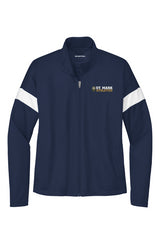 St. Mark Athletics Full-Zip Active Jacket - Embroidered
