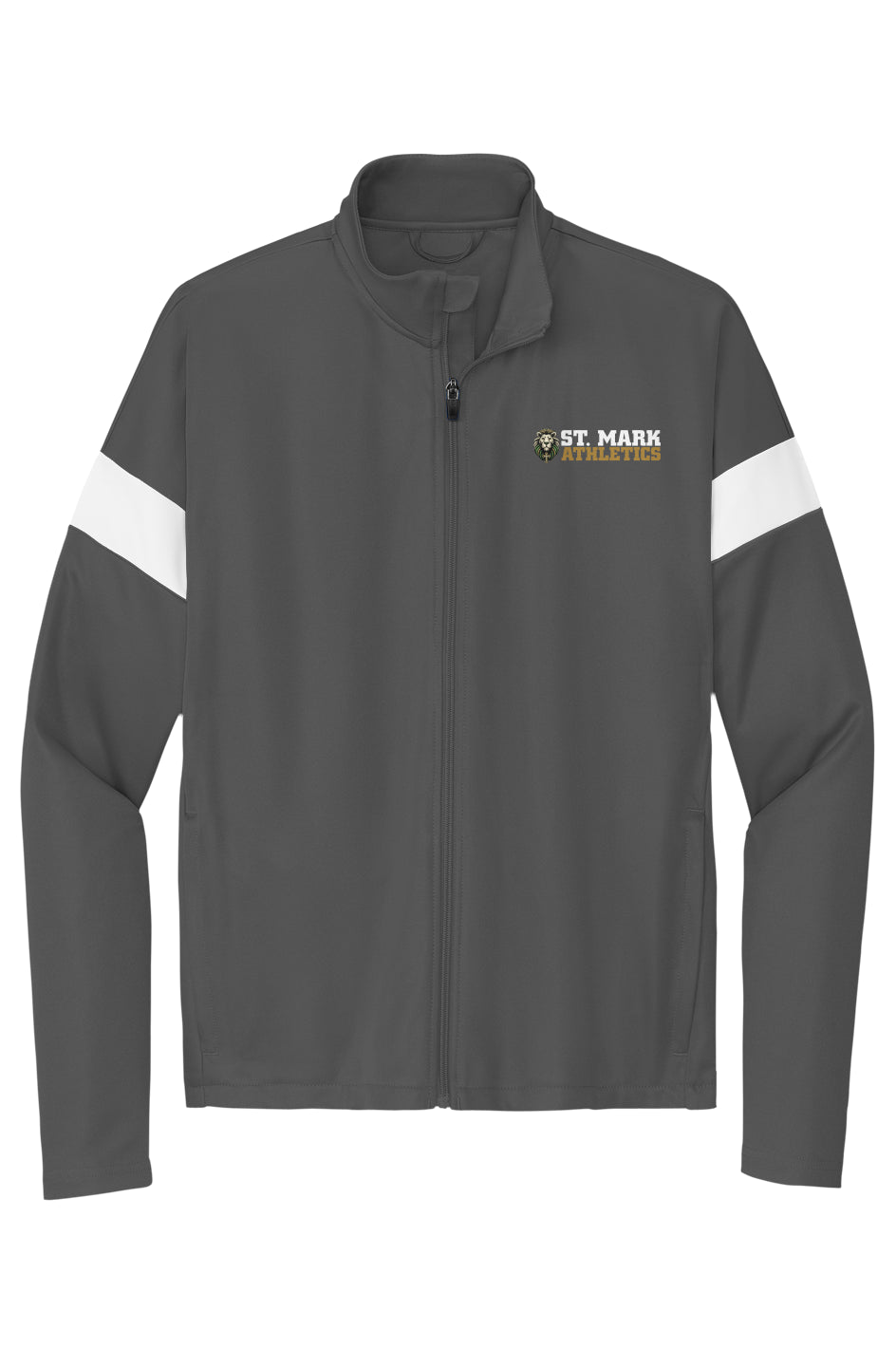 St. Mark Athletics Full-Zip Active Jacket - Embroidered