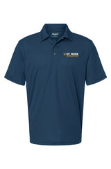 St. Mark Athletics Men's Saratoga Mini Mesh Polo