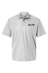 St. Mark Athletics Men's Saratoga - Sebring Mini Mesh Polo