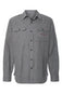 Men's Solid Flannel Shirt