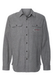 Men's Solid Flannel Shirt