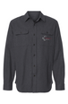 Men's Solid Flannel Shirt