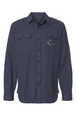Men's Solid Flannel Shirt