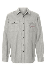 Men's Solid Flannel Shirt