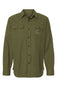 Men's Solid Flannel Shirt