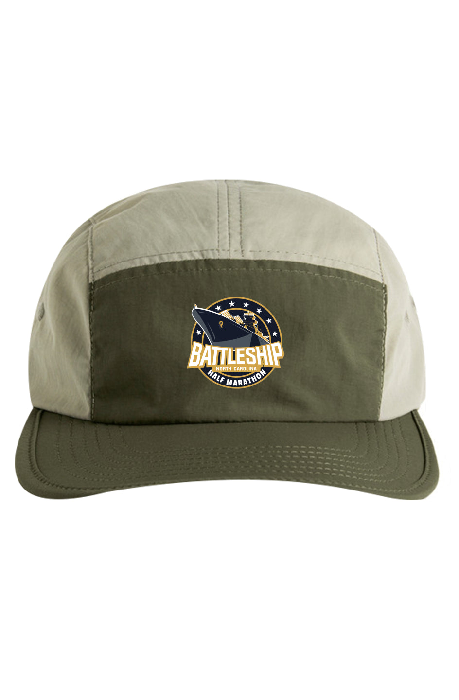 Battleship Half Marathon Finn Two Tone Nylon Cap