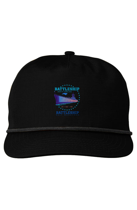 Battleship Half Marathon Lariat Ripstop Hat