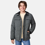 Boys' Trail Puffer Hoodie Shacket