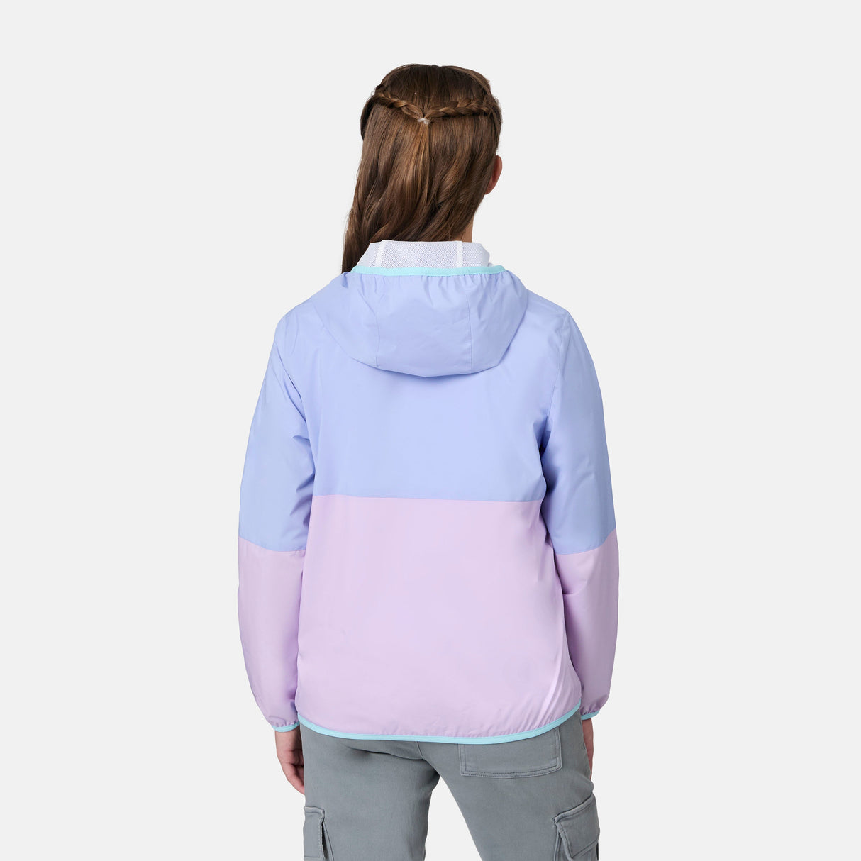 Girls' Easy Hiking Windshear Jacket