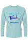 Battleship Half Marathon Islander L/S Performance Tee w/ UPF 50+