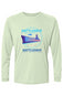 Battleship Half Marathon Islander L/S Performance Tee w/ UPF 50+