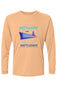 Battleship Half Marathon Islander L/S Performance Tee w/ UPF 50+