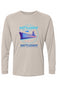 Battleship Half Marathon Islander L/S Performance Tee w/ UPF 50+