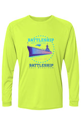 Battleship Half Marathon Islander L/S Performance Tee w/ UPF 50+