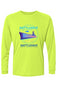 Battleship Half Marathon Islander L/S Performance Tee w/ UPF 50+