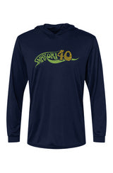 Shakori 40 Bahama Hooded L/S Performance Tee w/ UPF 50+