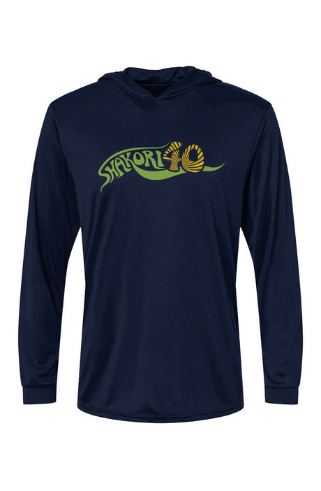 Shakori 40 Bahama Hooded L/S Performance Tee w/ UPF 50+