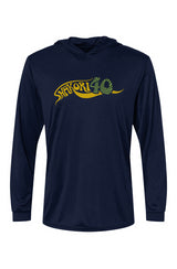 Shakori 40 Bahama Hooded L/S Performance Tee w/ UPF 50+