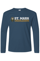 St. Mark Catholic Cheerleading Posi UV Pro LS Tee w/ UPF 50+