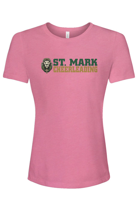 St. Mark Catholic Cheerleading Triblend Tee