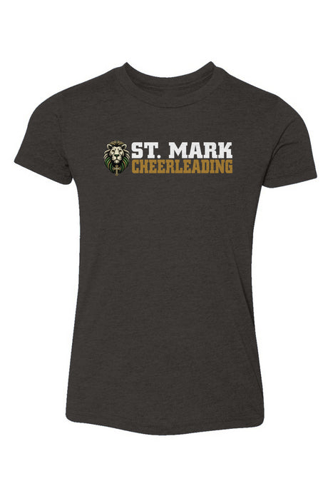 St. Mark Catholic Cheerleading Triblend Tee