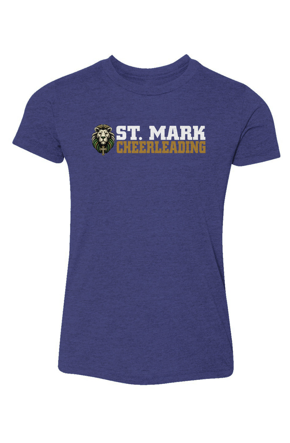 St. Mark Catholic Cheerleading Triblend Tee