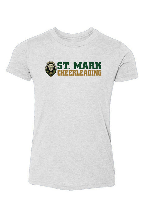 St. Mark Catholic Cheerleading Triblend Tee