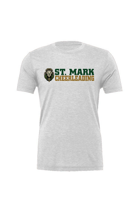 St. Mark Catholic Cheerleading Triblend Tee