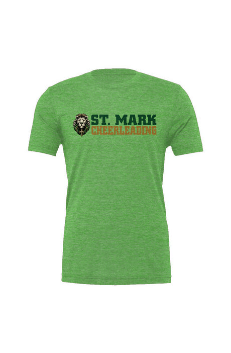 St. Mark Catholic Cheerleading Triblend Tee