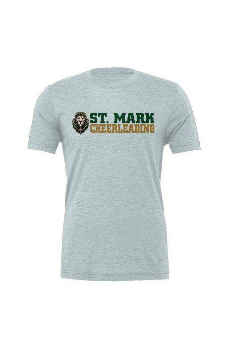 St. Mark Catholic Cheerleading Triblend Tee