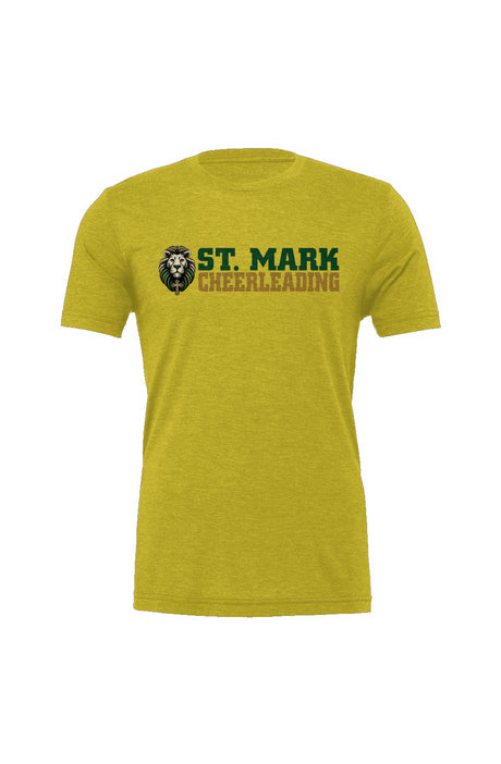 St. Mark Catholic Cheerleading Triblend Tee
