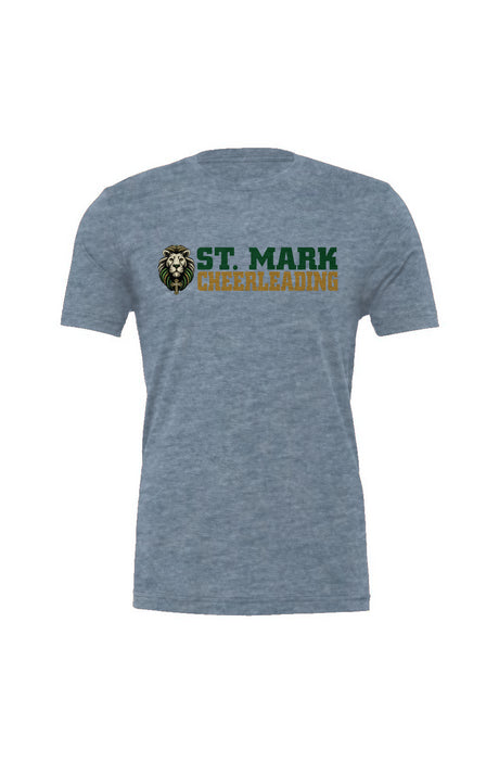 St. Mark Catholic Cheerleading Triblend Tee