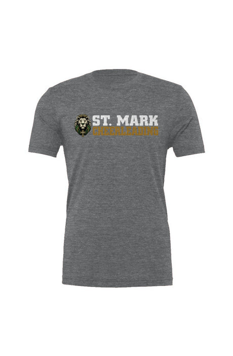 St. Mark Catholic Cheerleading Triblend Tee