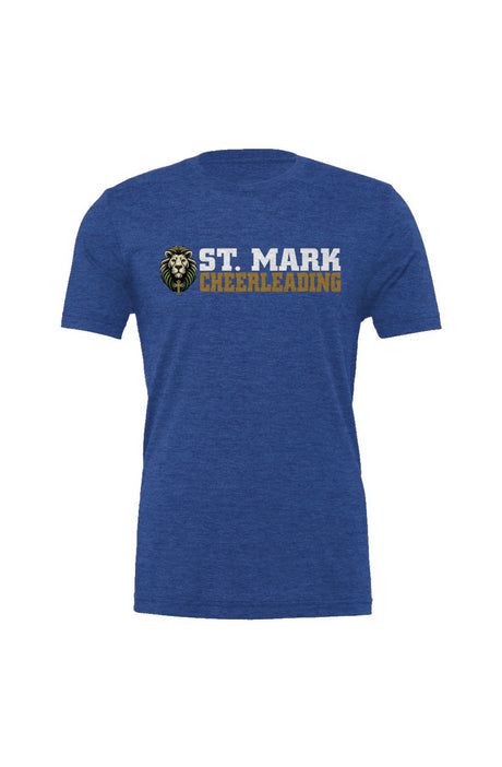 St. Mark Catholic Cheerleading Triblend Tee