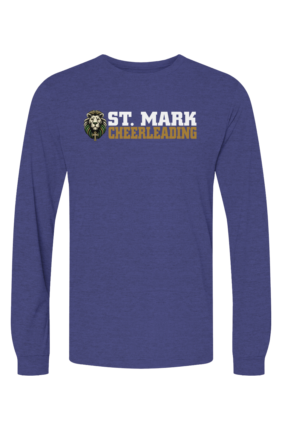 St. Mark Cheerleading L/S Triblend Tee