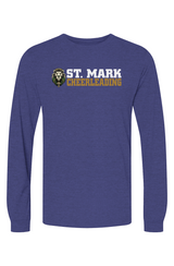 St. Mark Cheerleading L/S Triblend Tee
