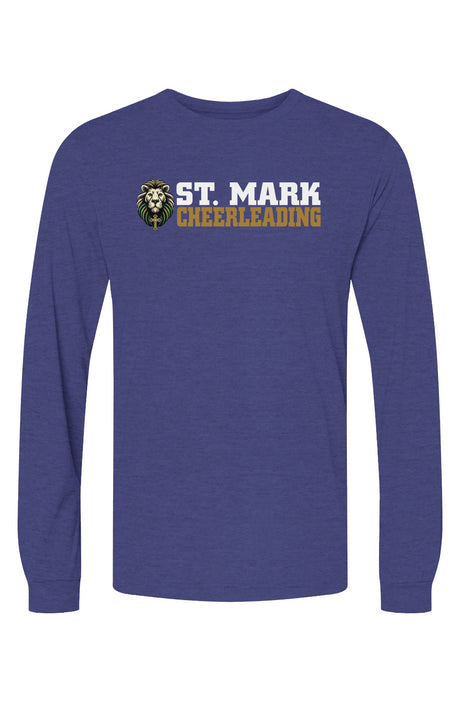 St. Mark Cheerleading L/S Triblend Tee