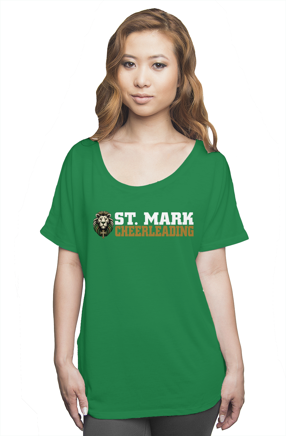 St. Mark Cheerleading Slouchy Tee