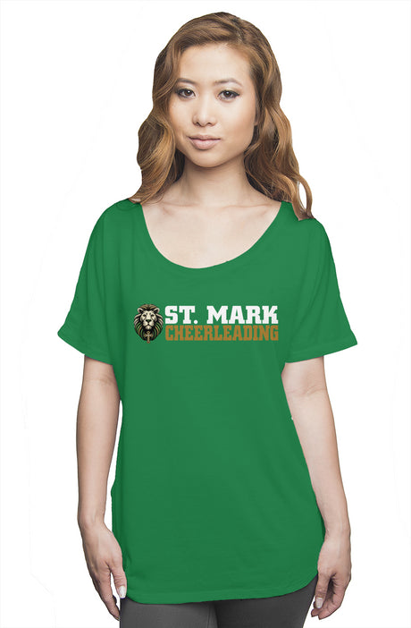 St. Mark Cheerleading Slouchy Tee