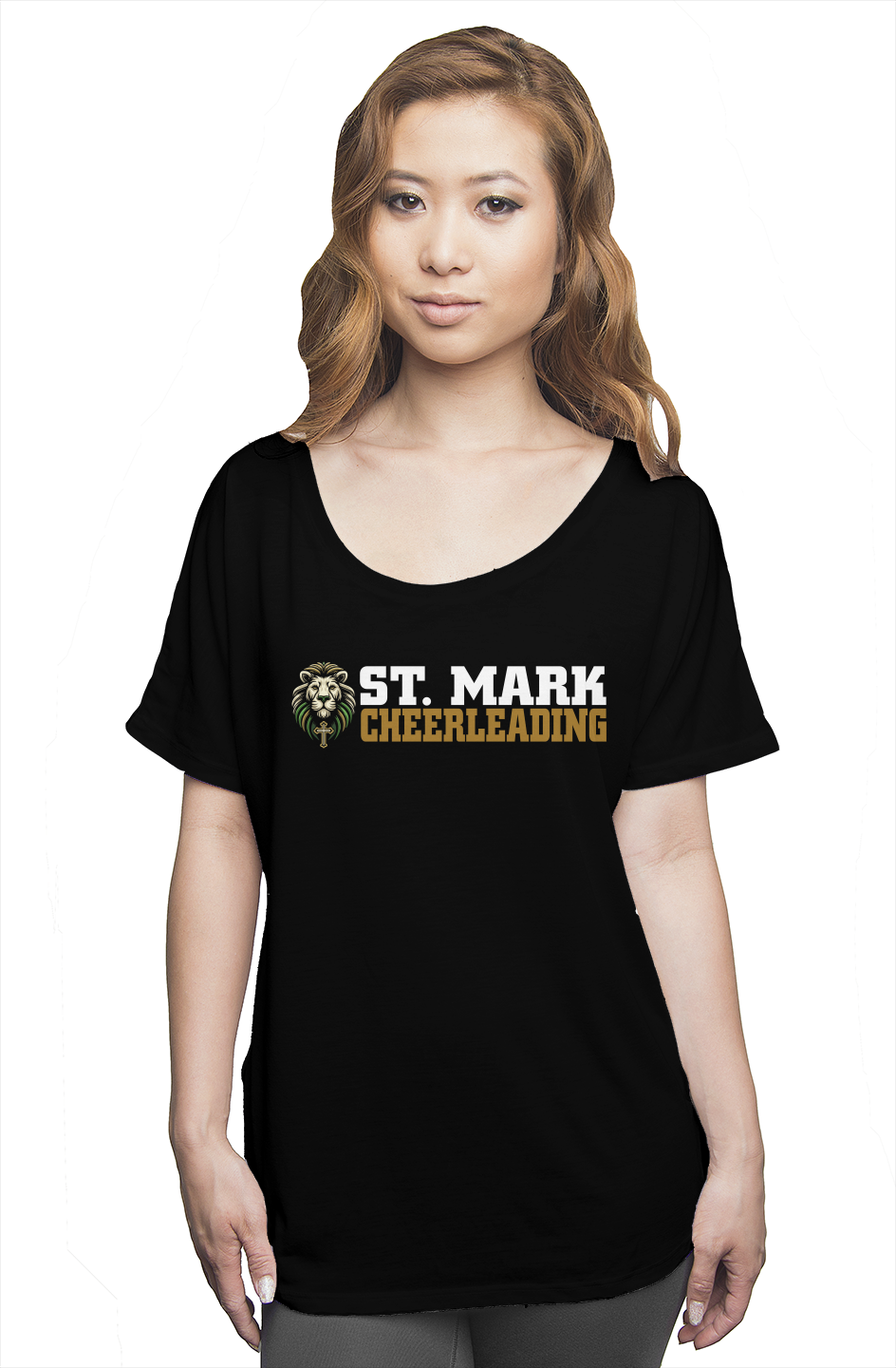 St. Mark Cheerleading Slouchy Tee