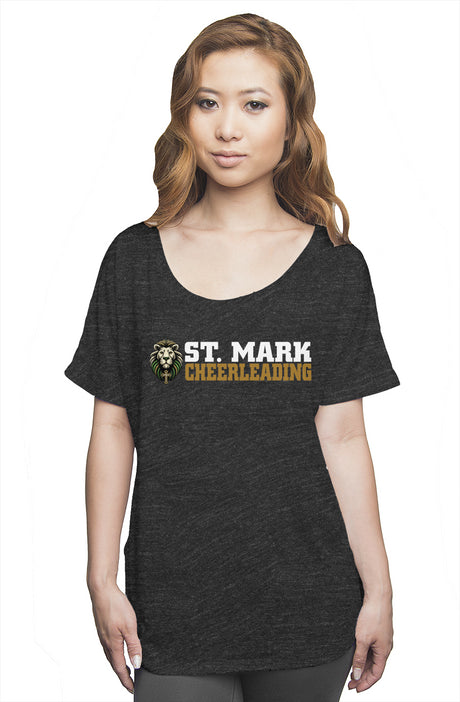 St. Mark Cheerleading Slouchy Tee
