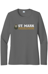 St. Mark Catholic Cheerleading Ladies' Posi UV Pro LS Tee w/ UPF 50+
