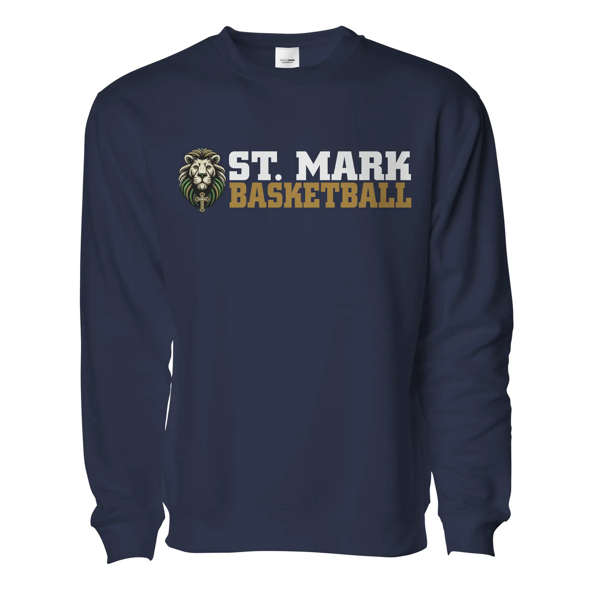 St. Mark Catholic Basketball Midweight Sweatshirt