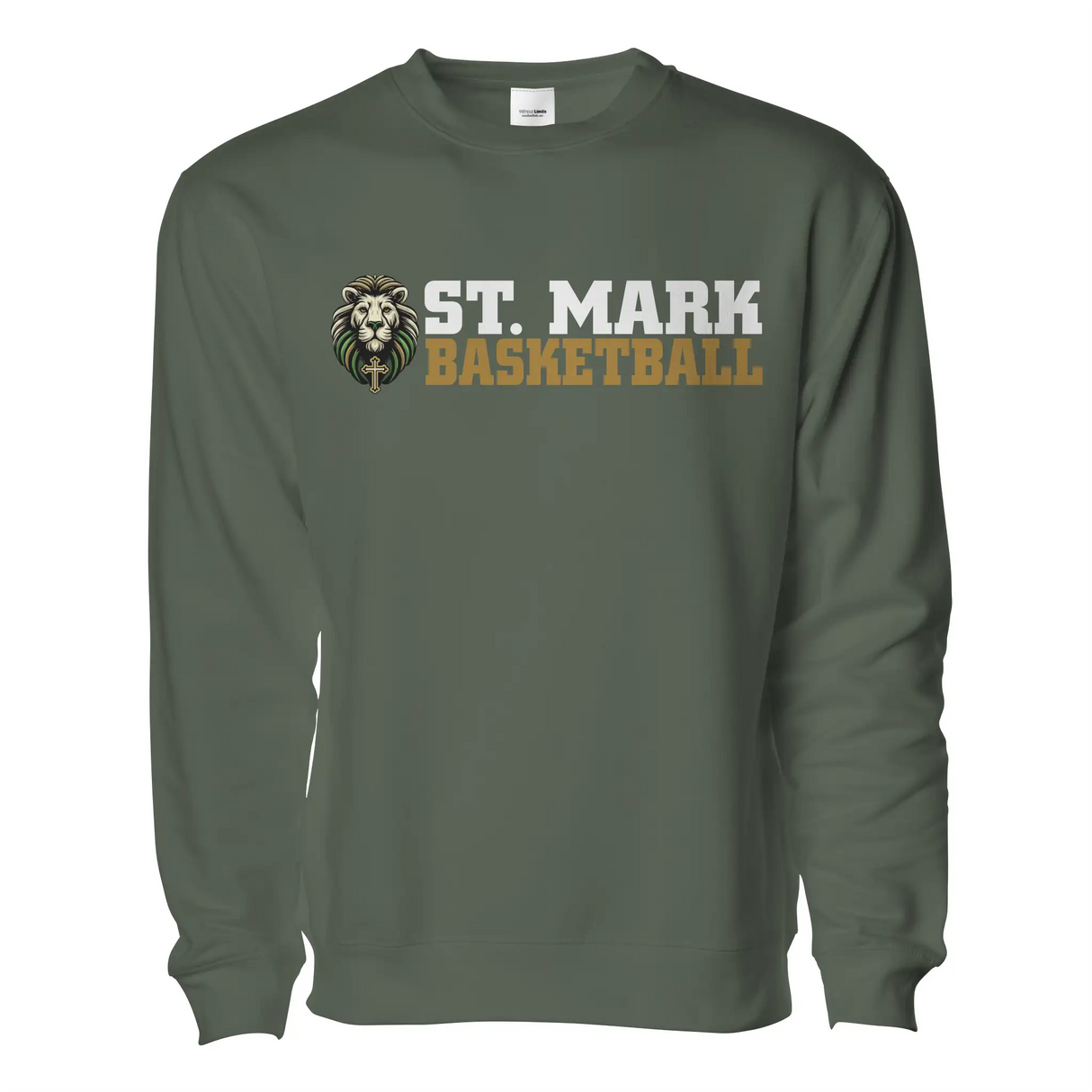 St. Mark Catholic Basketball Midweight Sweatshirt