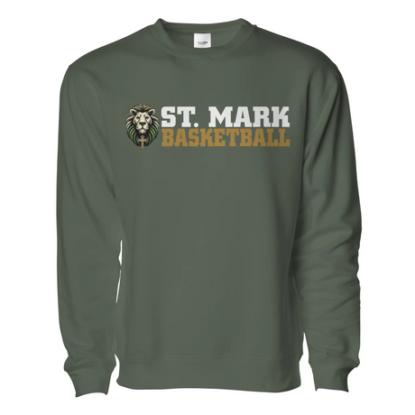 St. Mark Catholic Basketball Midweight Sweatshirt
