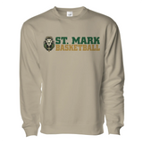 St. Mark Catholic Basketball Midweight Sweatshirt